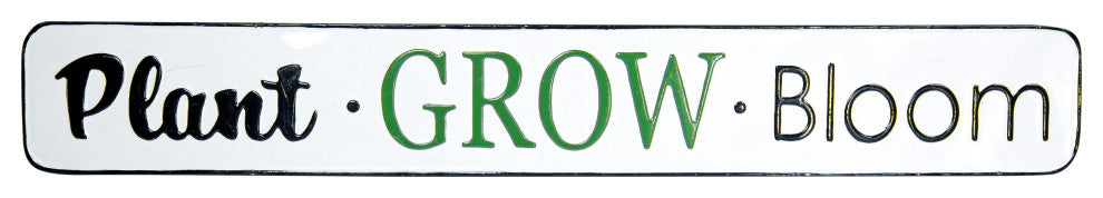 Metal Garden Sign