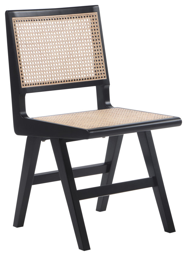 Preston Dining Chair, Set of 2, Black, Side Chair