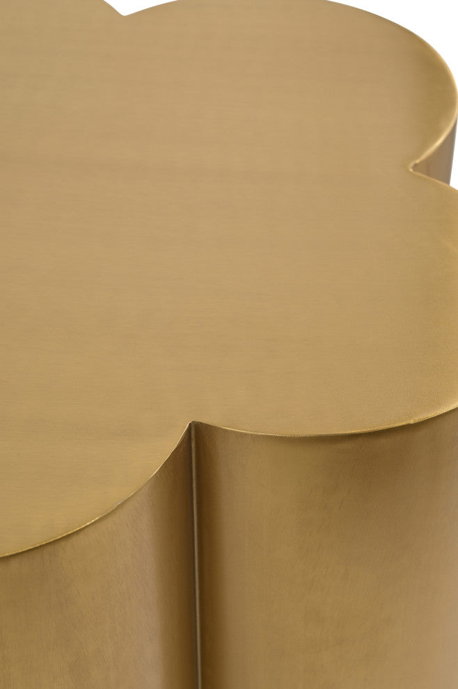 Lucky Iron End / Side Table, Gold, End Table