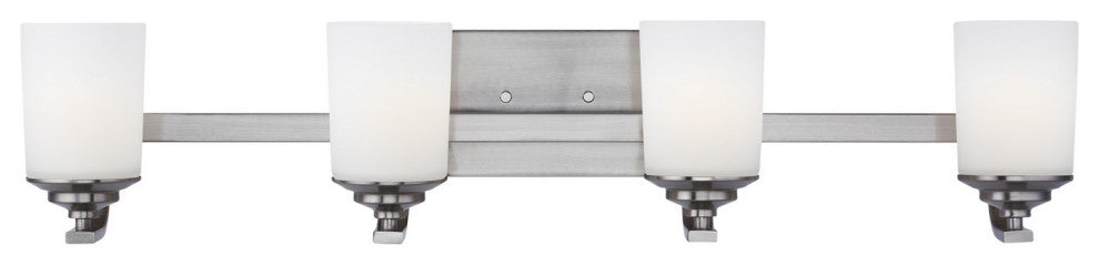Kemal 4-Light Wall / Bath, Brushed Nickel