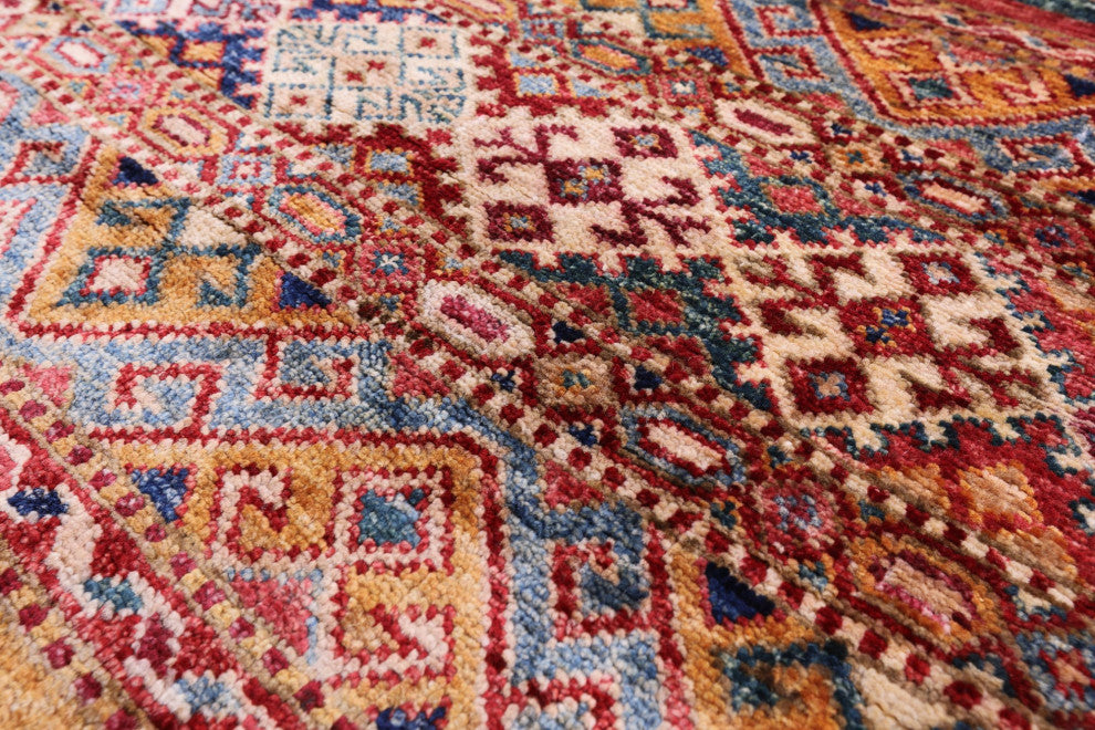 5' 9" X 7' 11" Khorjin Super Kazak Handmade Rug Q5505