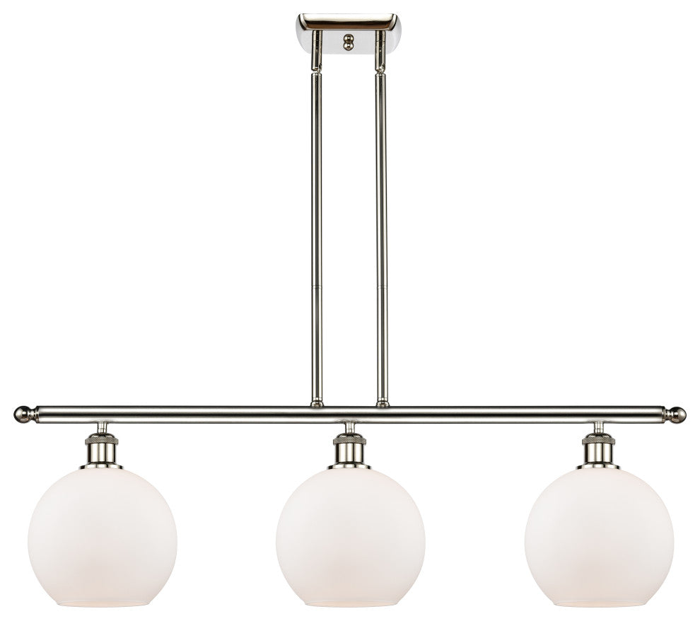 Innovations Lighting 516-3I-PN-G121-8 Athens 3 Light 36" Island Light