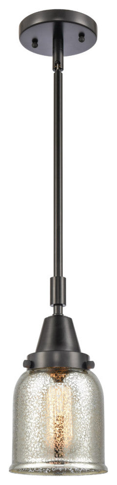Innovations Lighting 447-1S-BK-G58-LED Small Bell 1 Light 5" Mini Pendant