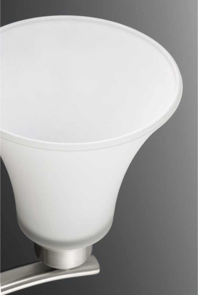 3-Light Foyer, Brushed Nickel