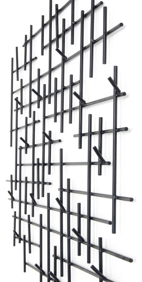 Crossin Coat Rack-Iron Matte Black