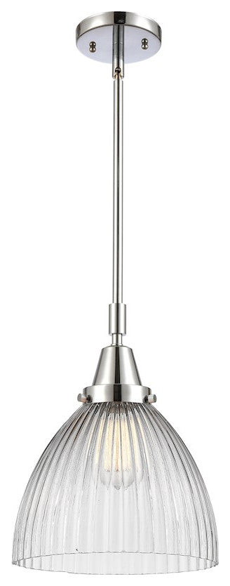 INNOVATIONS LIGHTING 447-1S-PC-G222 Seneca Falls Mini Pendant