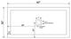 LessCare 60"x30" Single Threshold Shower Pan Base Alcove Center Drain