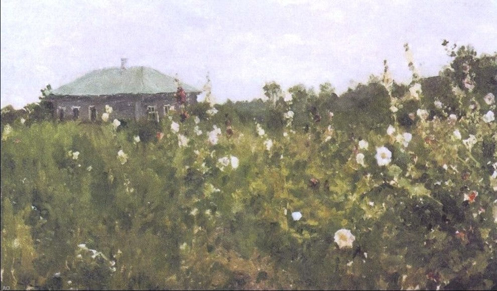 Constantin Alexeevich Korovin Malwas in Saratov's Guberniya Gallery Wrap Canvas