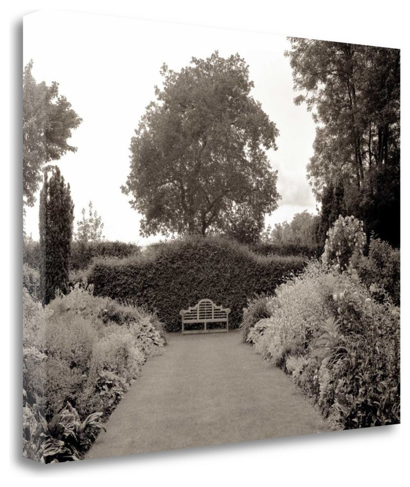 "Banc De Jardin - 61" By Alan Blaustein, Giclee Print on Gallery Wrap Canvas