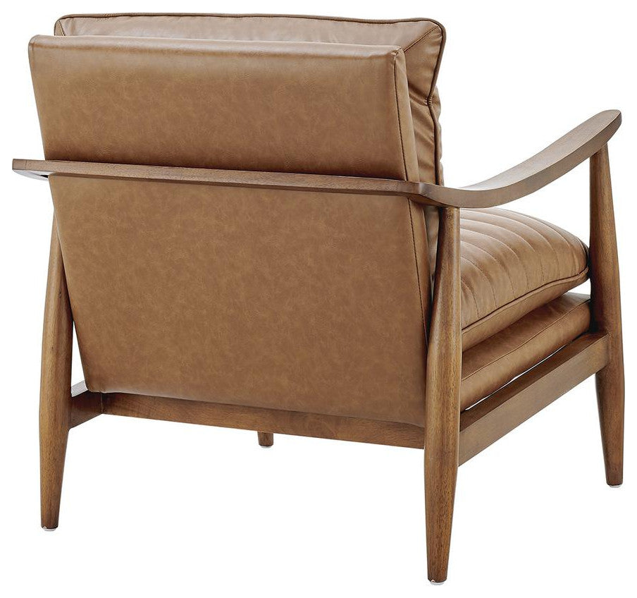 Edmond PU Accent Arm Chair