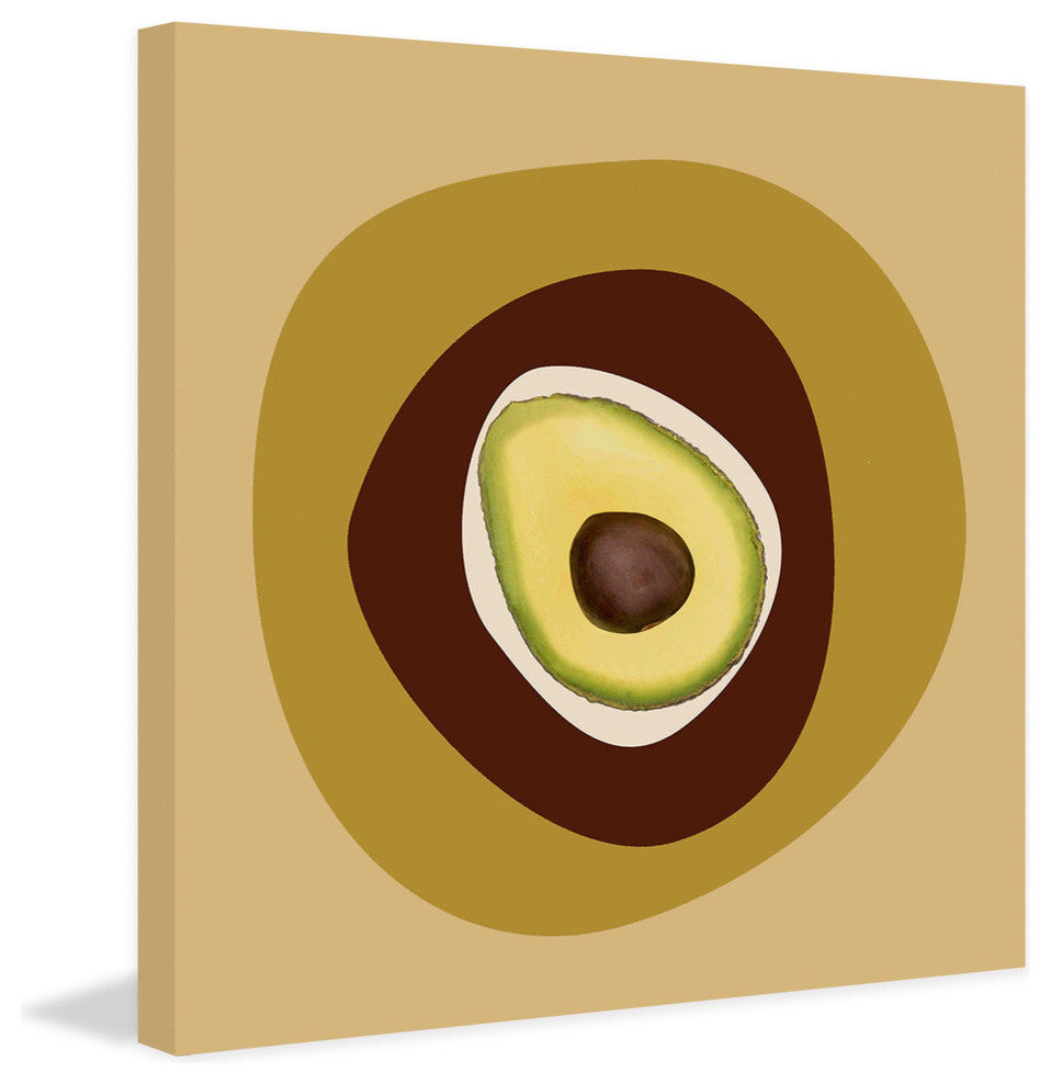 "September Avocado" Painting Print on Canvas by Irena Orlov