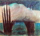 Mikalojus Ciurlionis Evening, 20"x25" Wall Decal