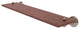 Waverly Place 22" Solid Wood Shelf, Antique Pewter