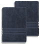 Denzi Bath Sheet, Set of 2, Twilight Blue