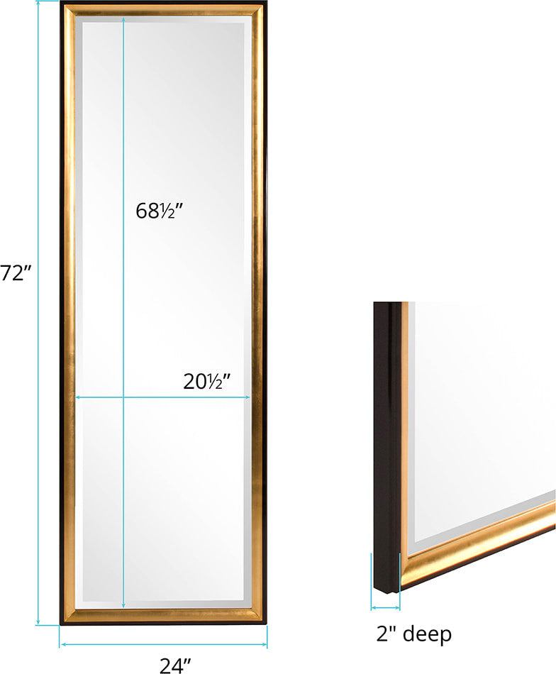 Howard Elliott Cagney Gold Mirror, Tall