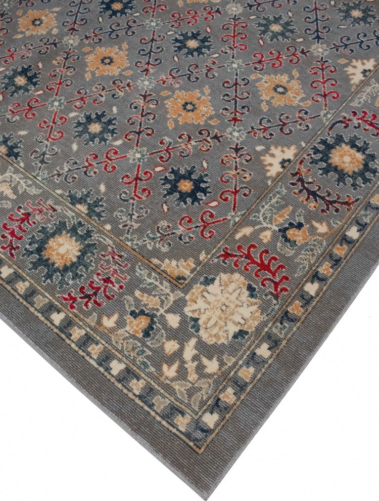 Noori Rug Distressed Nicki Grey/Blue Rug