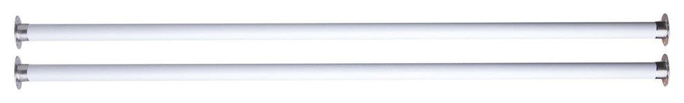 ALFI brand ABUMSB Undermount Farm Sink Installation Kit 36" White Rods
