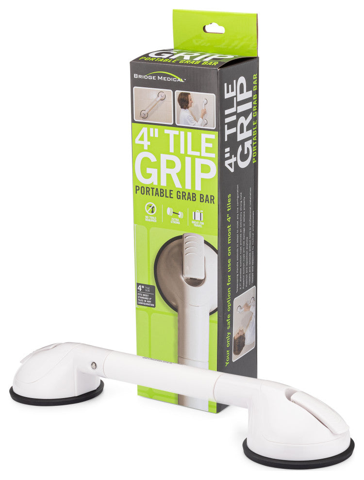 Tile Grip Portable Suction Telescoping Grab Bar