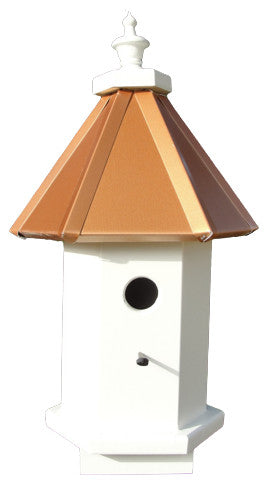 Loft Birdhouse, Coppertone Aluminum