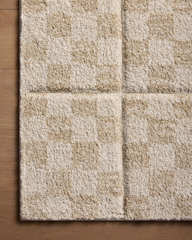 Loloi Silas Oatmeal / Sand 2'-7" x 4' Accent Rug