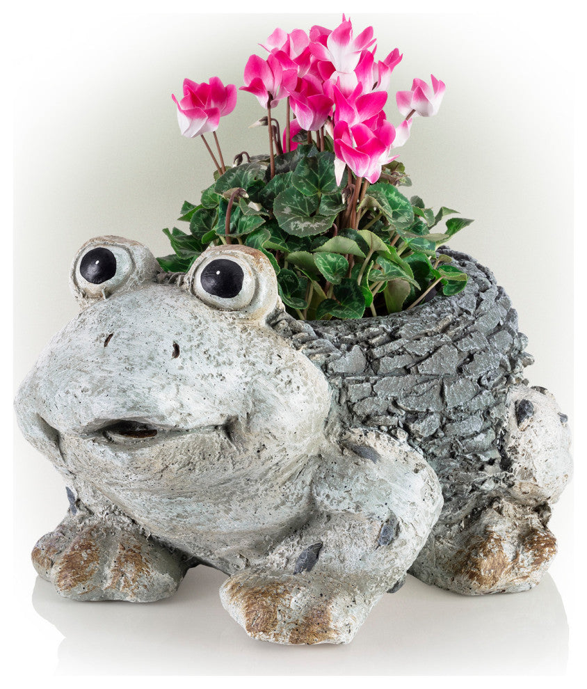 Frog Planter, 11"