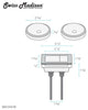 Toilet Hardware SM-1T106, Black
