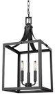 Generation Lighting Lighting Medium 3-Light Hall/Foyer, Black