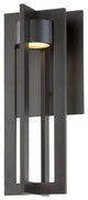 WAC Lighting Chamber 16" LED Outdoor Wall Light in Bronze
