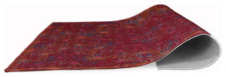 Layered Sun Tile Rug, Sporty Red, 5'x7'