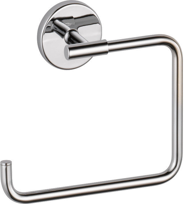 Delta Trinsic Towel Ring, Polished Chrome
