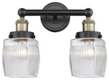 Colton 2 15" Bath Vanity-Light Black Antique Brass