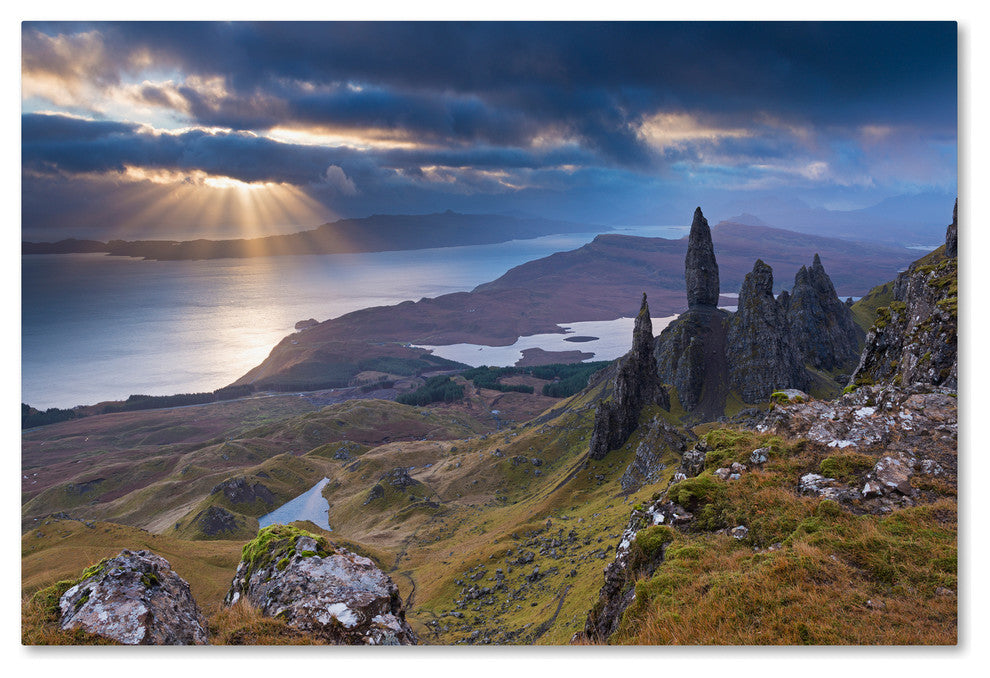 Adam Burton 'Back to Middle Earth' Canvas Art, 47"x30"