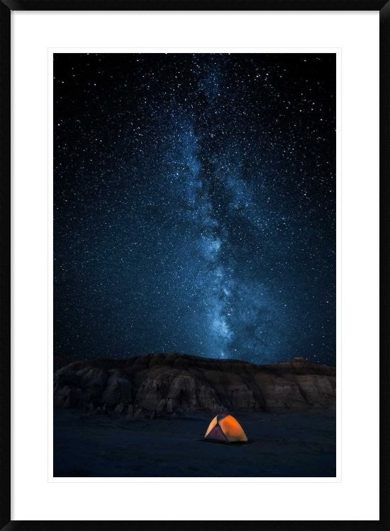 "The Sky Is My Blanket" Framed Digital Print by John Fan, 28"x38"