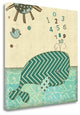 "Number Whale" By Jo Moulton, Giclee Print on Gallery Wrap Canvas, Ready to Hang