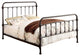 Furniture of America Celinda Metal California King Spindle Bed in Dark Bronze