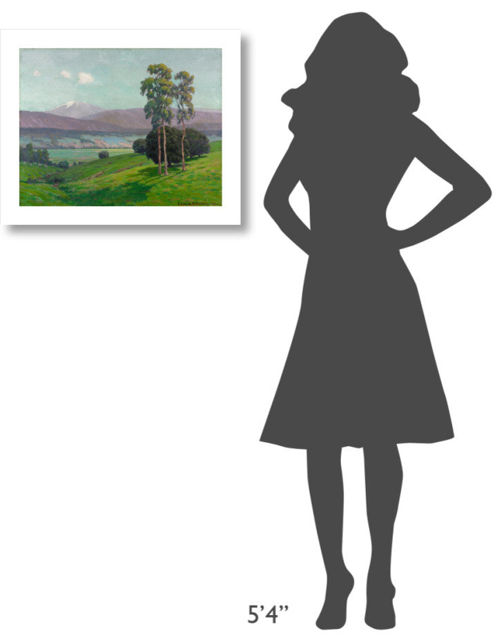 "Early Spring, California, 1918" Digital Paper Print by Edward Butler, 24"x19"