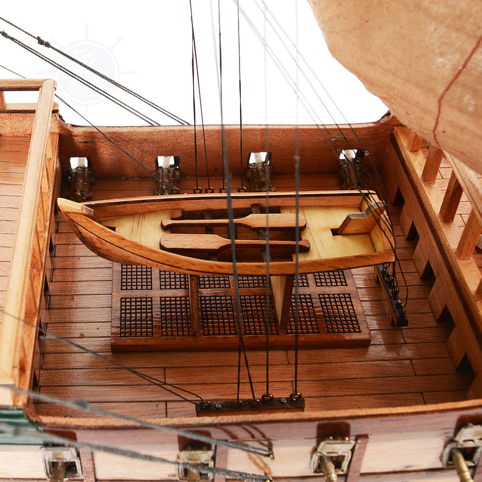 Friesland Museum-quality Fully Assembled Wooden Model Ship