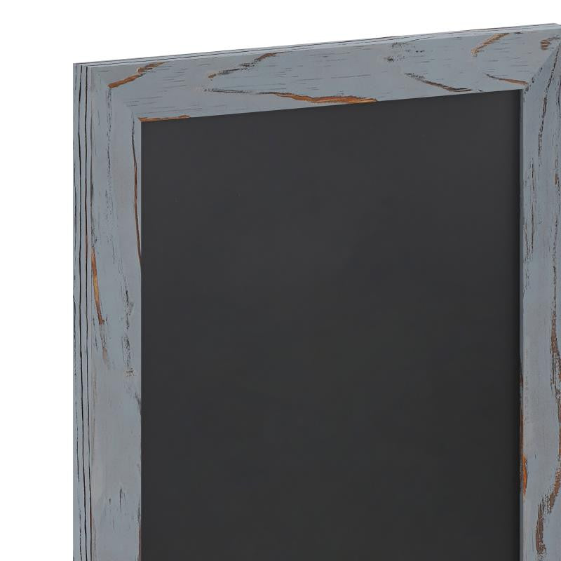 Canterbury Wall Mount Magnetic Chalkboard Sign Set-11" x 17", Grey, 11" X 17"
