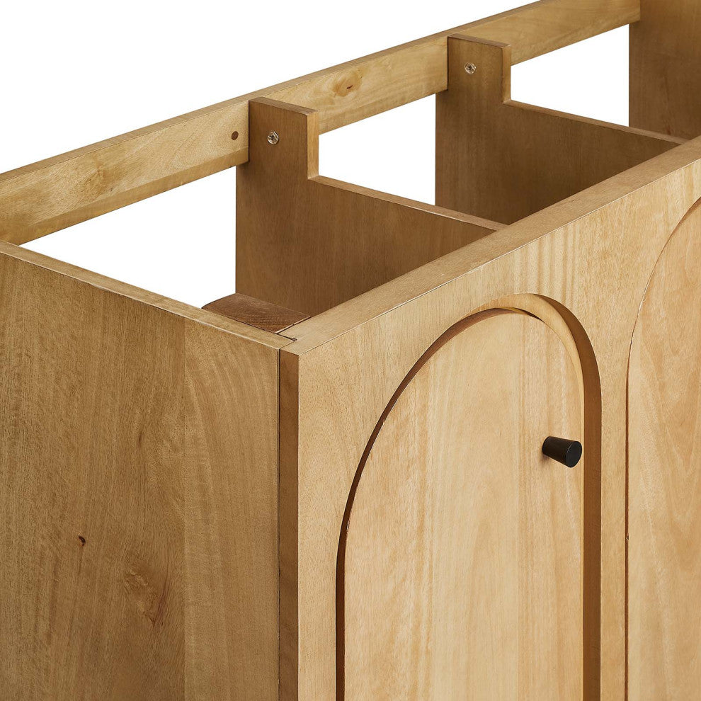 Appia 48" Bathroom Vanity Cabinet (Sink Basin Not Included) - Oak