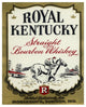 "Royal Kentucky Straight Bourbon Whiskey" Print by Vintage Booze Labels, 26"x32"