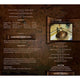 67" Hammered Copper Double Slipper Bathtub, Overflow Holes & Drain Package