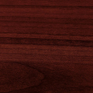 Lorell Prominence Mahogany Laminate Bookcase, 34"x12"x48", Top