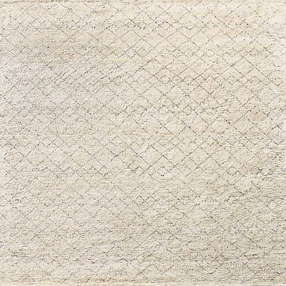 Ahgly Company Indoor Square Mid-Century Modern Area Rugs, 8' Square