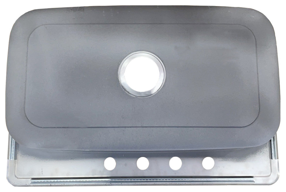 Sinber 33" Drop, Singel Bowl 304 Stainless Steel Kitchen Sink