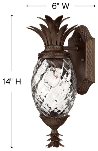Outdoor Plantation 1-Light, Copper Bronze
