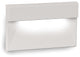 LED Horizontal Ledge Step and Wall Light, White