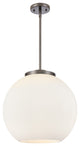 Athens Pendant, Oil Rubbed Bronze, Matte White, Matte White