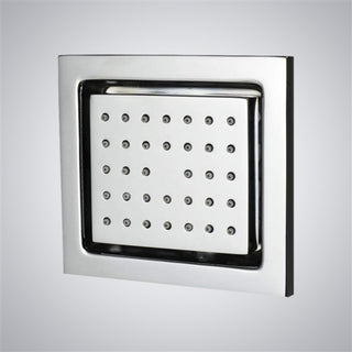 Vasto 22" Chrome Digital Waterfall Rainfall Shower System, 3 Body Jets, Non LED
