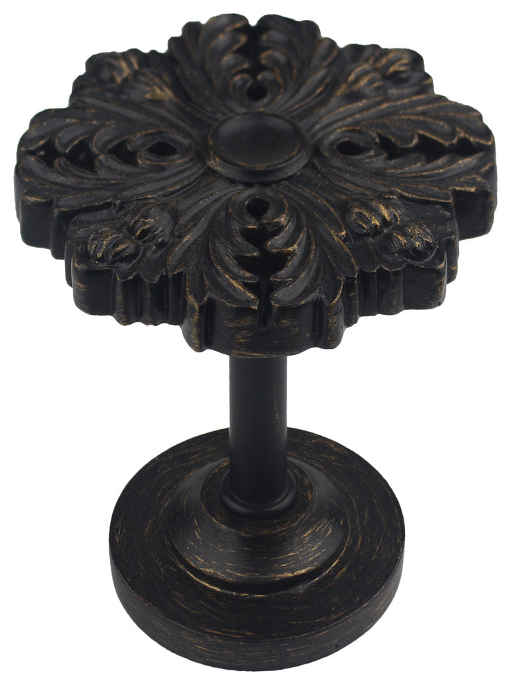 Eve Medallion Drapery Holdback, Burnt Gold