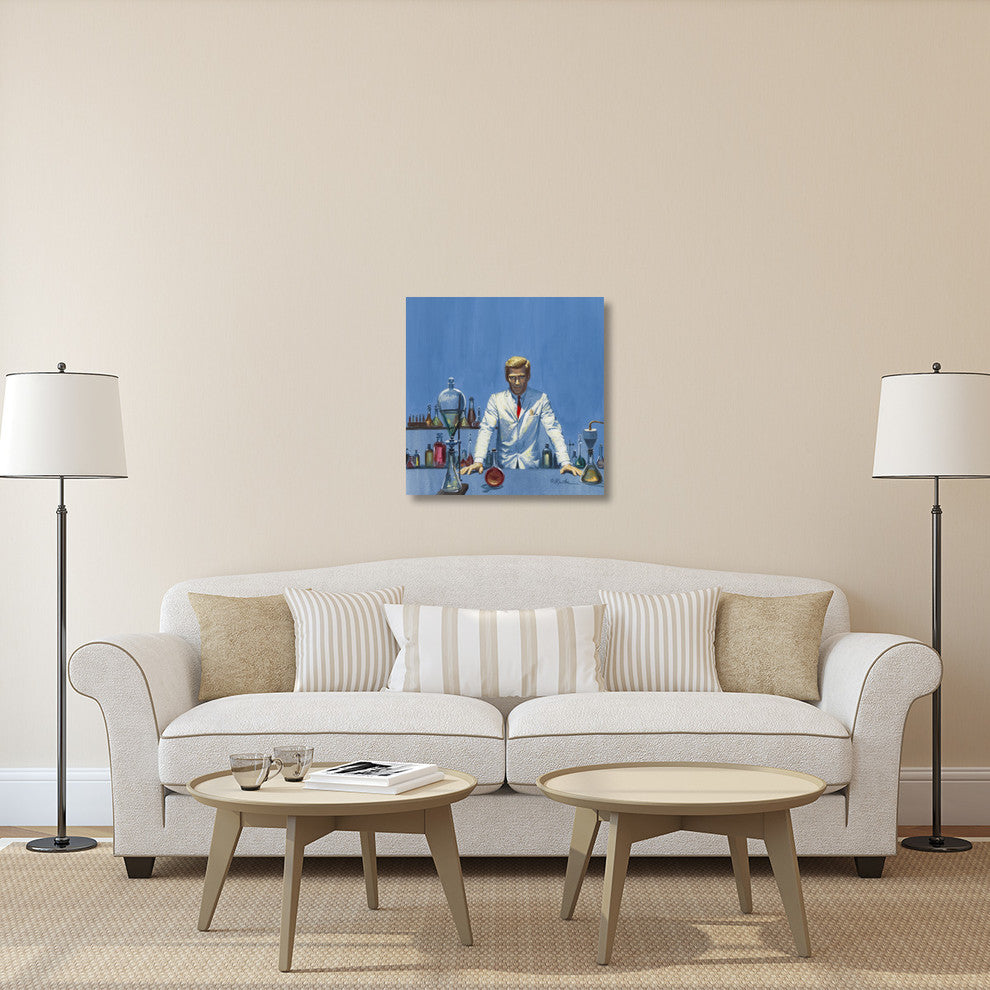 "To Wed a Doctor" Stretched Canvas Giclee by Mort Kunstler, 30x30"